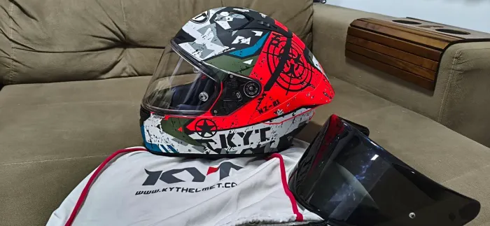 Capacete Kyt Nz Race 21 - Num 56/58 - Novo