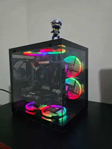 Pc gamer Ryzen 5 5500 + rx 6600 + 16gb