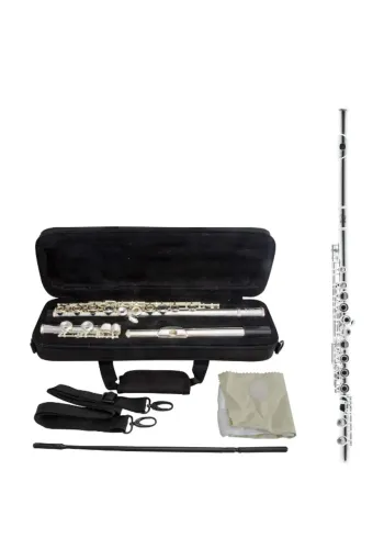 Flauta Transversal Harmonics em C ( Dó ) Prateada - NOVA R$1290 - Aceito trocas - Parcelo