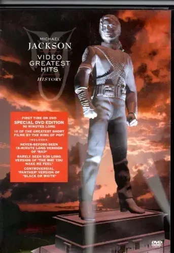 Dvd Michael Jackson - Video Greatest Hits History-LACRADO