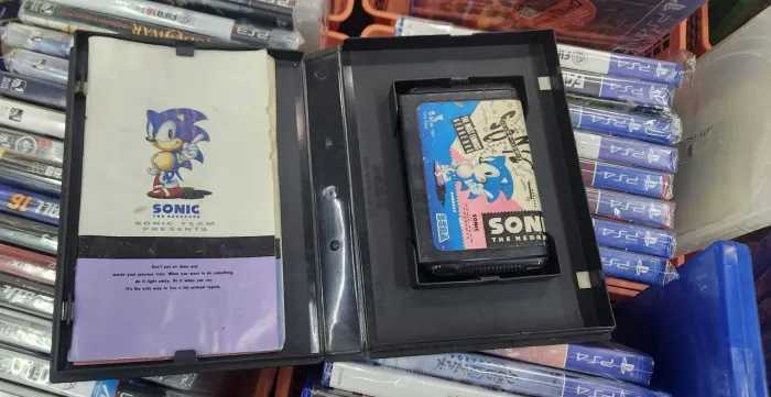 Sonic 1 Mega Drive JP C/ Manual