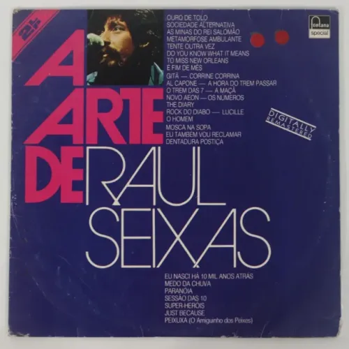 Lp Duplo A Arte de Raul Seixas