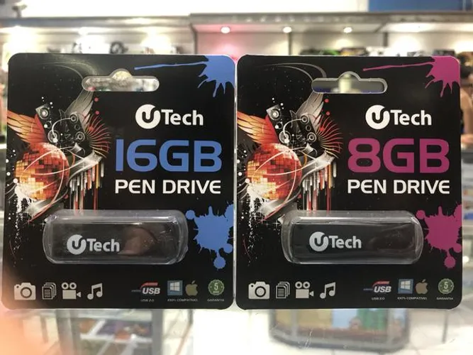 Pen Drive de 8GB e 16GB Original