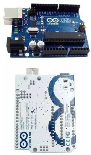 Arduino Uno R3 Board Atmega 328P-PU Atmega16U2 + Cabo Robotica - Automação COD-A1