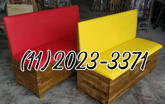 Sofá Booth Colorido