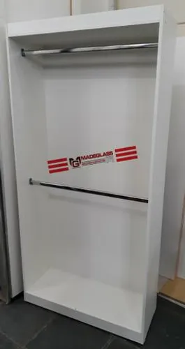 Armario Estante com 2 Araras Nova
