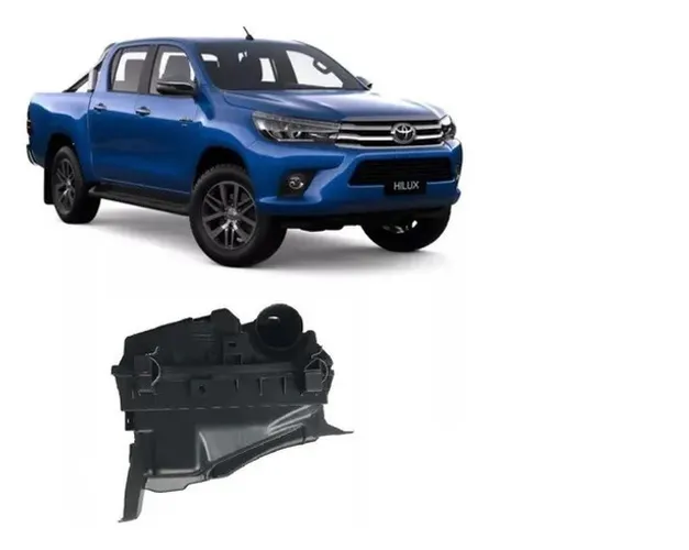 Caixa Filtro Ar Quadrada Sensor Hilux SW4 Diesel 2016 a 2020