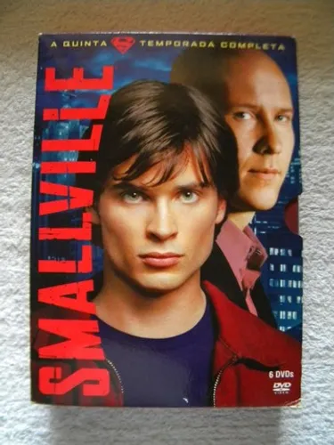 Smallville 5ª Temporada Completa Dublada Box 6 Discos Original (Impecável).