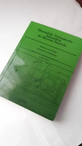 Livro Manual de Tratamento Intensivo do Recém-Nascido de Goetzman e Wennberg semi novo