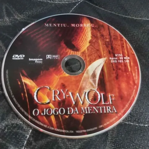 Dvd filme Cry Wolf Jogo da Mentira