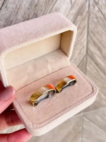 alianças de casamento em moeda antiga