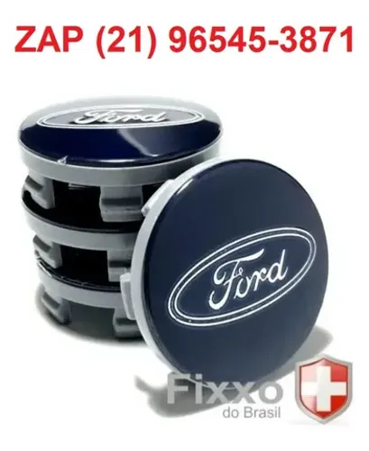Jogo 4 Sub-Calotinhas para Rodas Ford _Aceito Cartão