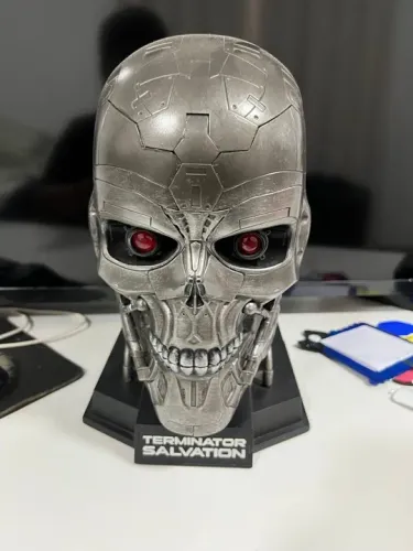 Terminator Salvation Bluray busto Edição colecionador