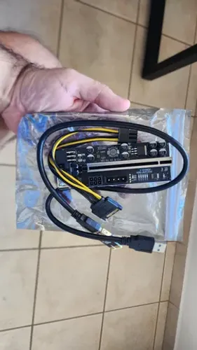 Cabo Pcie Riser para Mineração Cabo, GPU, PCI Express X16