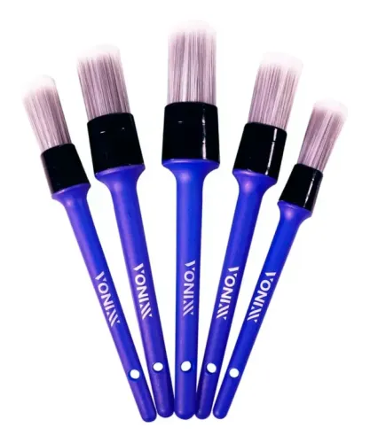 Jogo 5 Pinceis Detalhamento Interno - Vonixx