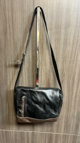 Bolsa executiva modelo Carteiro em Couro