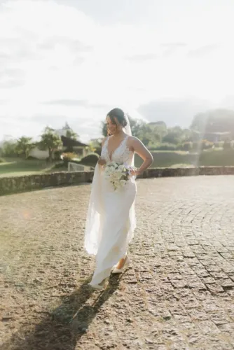 Vestido de Noiva Seminovo - Pronovias
