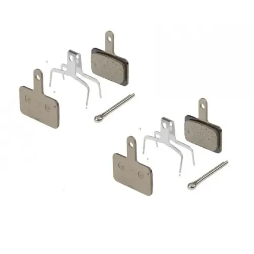 2x Pastilhas De Freio Disco Shimano B01S Original para Alivio Acera MT200 M4000 2546