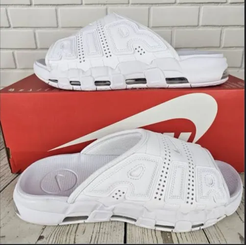 Chinelo nike air more tempo