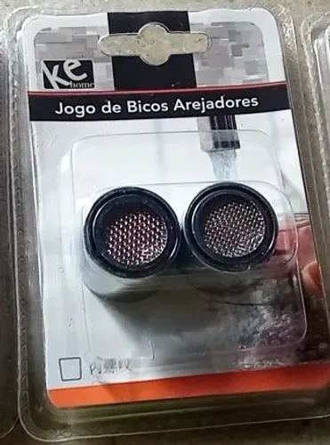 Kit 2 bicos Arejadores para Torneiras Fêmeas de 22mm Kehome