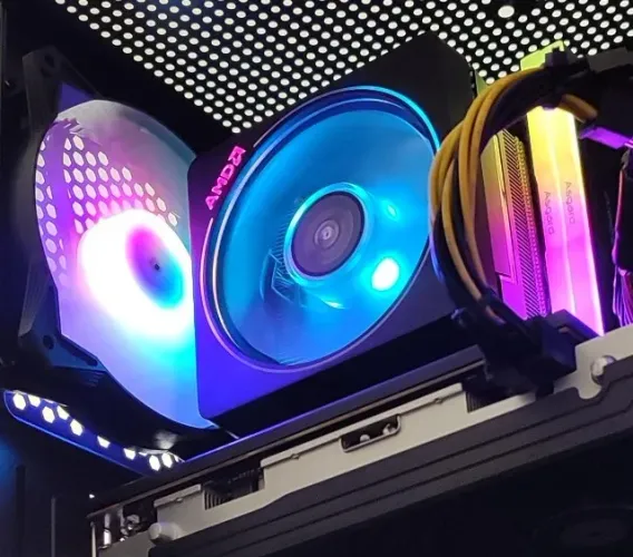 CPU Cooler Wraith Prism RGB - Cooler AMD Original RGB - AM4