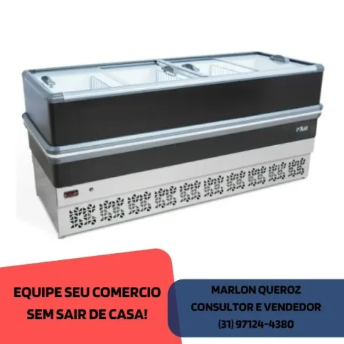 Ilha de Congelados 2m Polar Nova 127/220v
