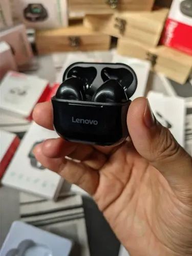 PROMOÇÃO Fone Lenovo LP40 LivePods ORIGINAL/Bluetooth 5.0/Controle de Toque