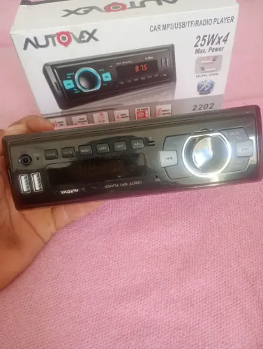 Som Automotivo AUTOVX MP3/USB/TF/Rádio 25Wx4
