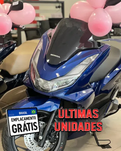 PCX 160 ABS Azul zero km 2026 - Autorizada Honda