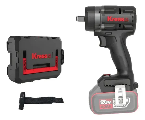 Chave De Impacto A Bateria Kh276.91 20v S/bat. Kress Preto 20v