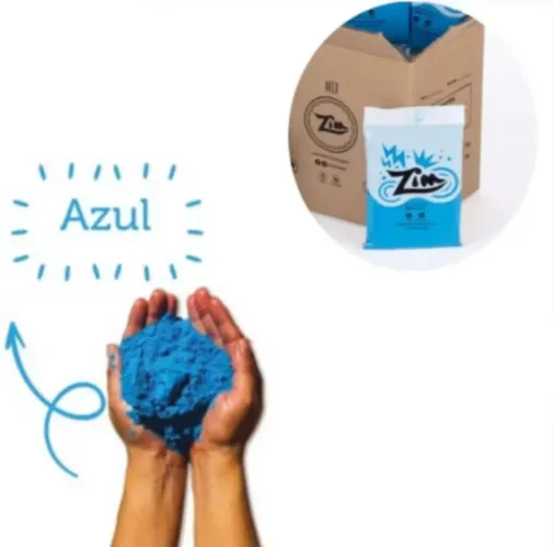 Tinta em pó azul - Festa Holi ou Chá revelação 