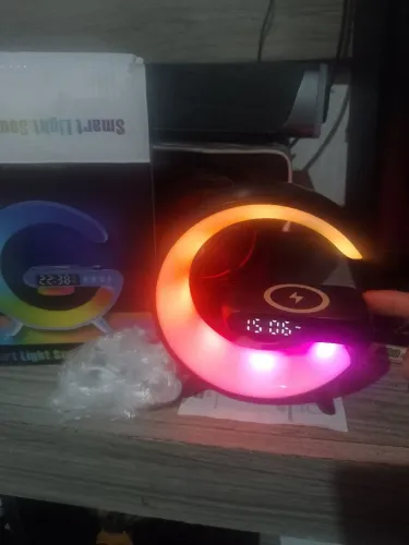 Speaker G , luminária,induçao e relógio 