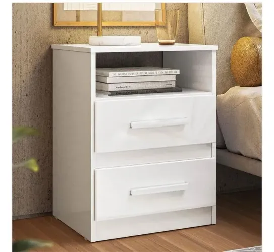 Mesa de cabeceira Branca