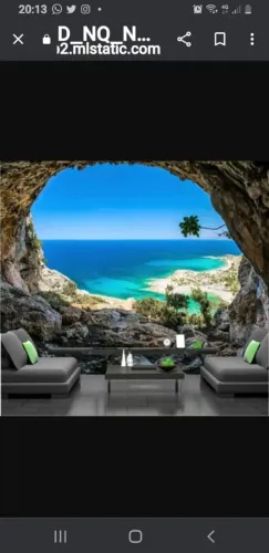 Papel de Parede 3D Paisagem Natural