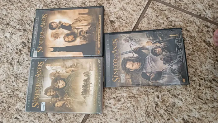 Trilogia O Senhor dos Anéis - DVDs