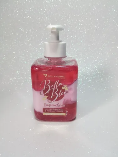 Gel Hidratante e Aromatizante Bella Blow Cereja com Creme 300g