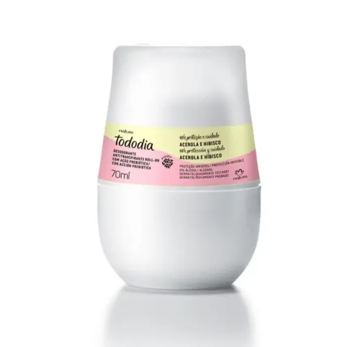 Natura Desodorante Tododia Roll-on Acerola e Hibisco - Natura