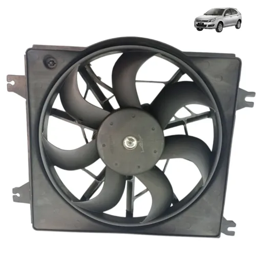Ventoinha Defletor Radiador Jac J3 1.4 2011 2012 2013 2014