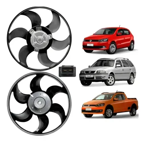 Eletro Ventoinha Vw Gol G2/g3/g4 1994 A 2005 Sem Ar 