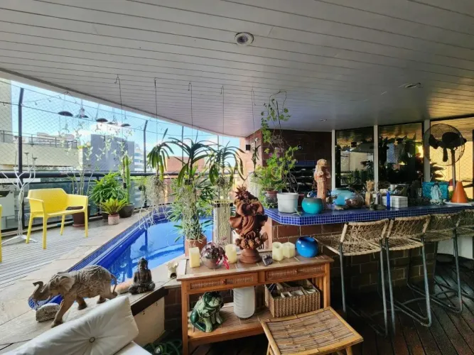 Panamby 4 suítes 4 vagas Penthouse Condomínio com segurança