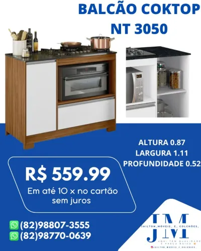 OFERTA BALCÃO COKTOP NT 3050