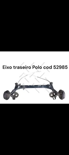Eixo traseiro Polo cod 52985