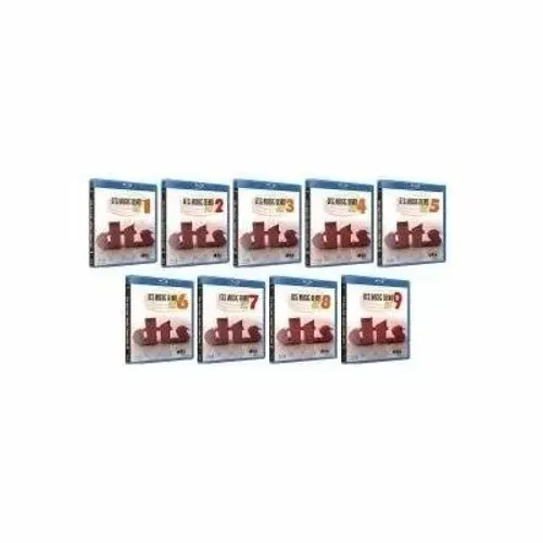 Coleção em Blu-ray dts music demo disc em 10 volumes bd-r