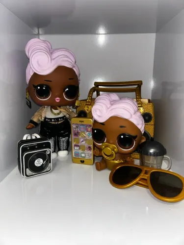  Boneca Lol Surprise  kit Omg , Big Bebê , Big pet , Oh Lala Dj