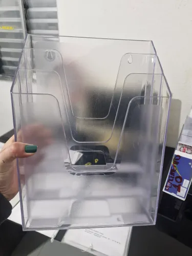 Porta papéis e documentos Transparente