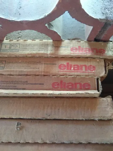 Revestimento Cerâmico Eliane BRERA CIMENTO - 1,63 m² - Novo