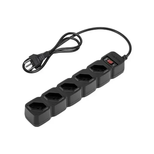 Protetor Eletrônico Intelbras EPE 205 PT, com 5 Tomadas, Bivolt