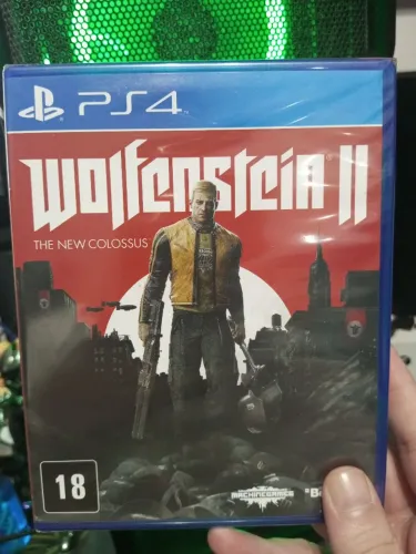 Wolfenstein II: The New Colossus jogo PS4 game Playstation 4 lacrado