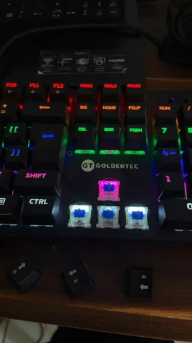 Teclado Gamer Mecânico RGB - Blue Switch | ABNT2