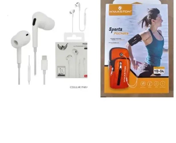 Braçadeira Suporte Braço com fone de ouvido 